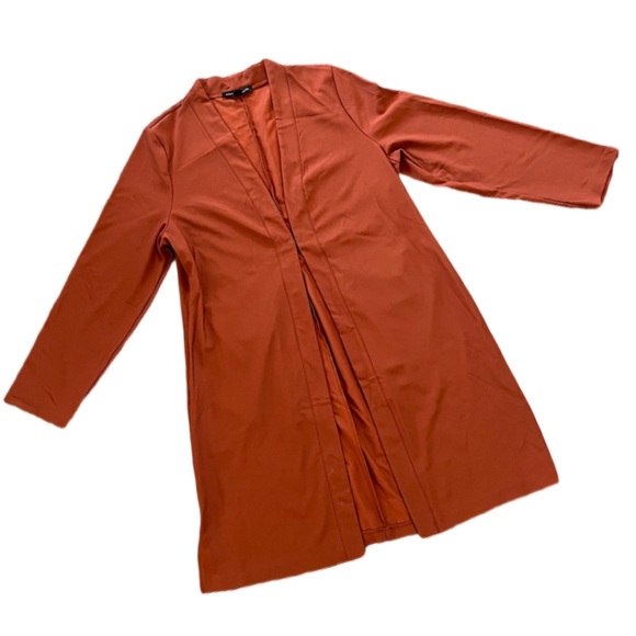 Boston Proper Jackets & Blazers - Boston Proper Beyond Travel Jacket Light Blazer Cardigan Rust Color Women’s XL